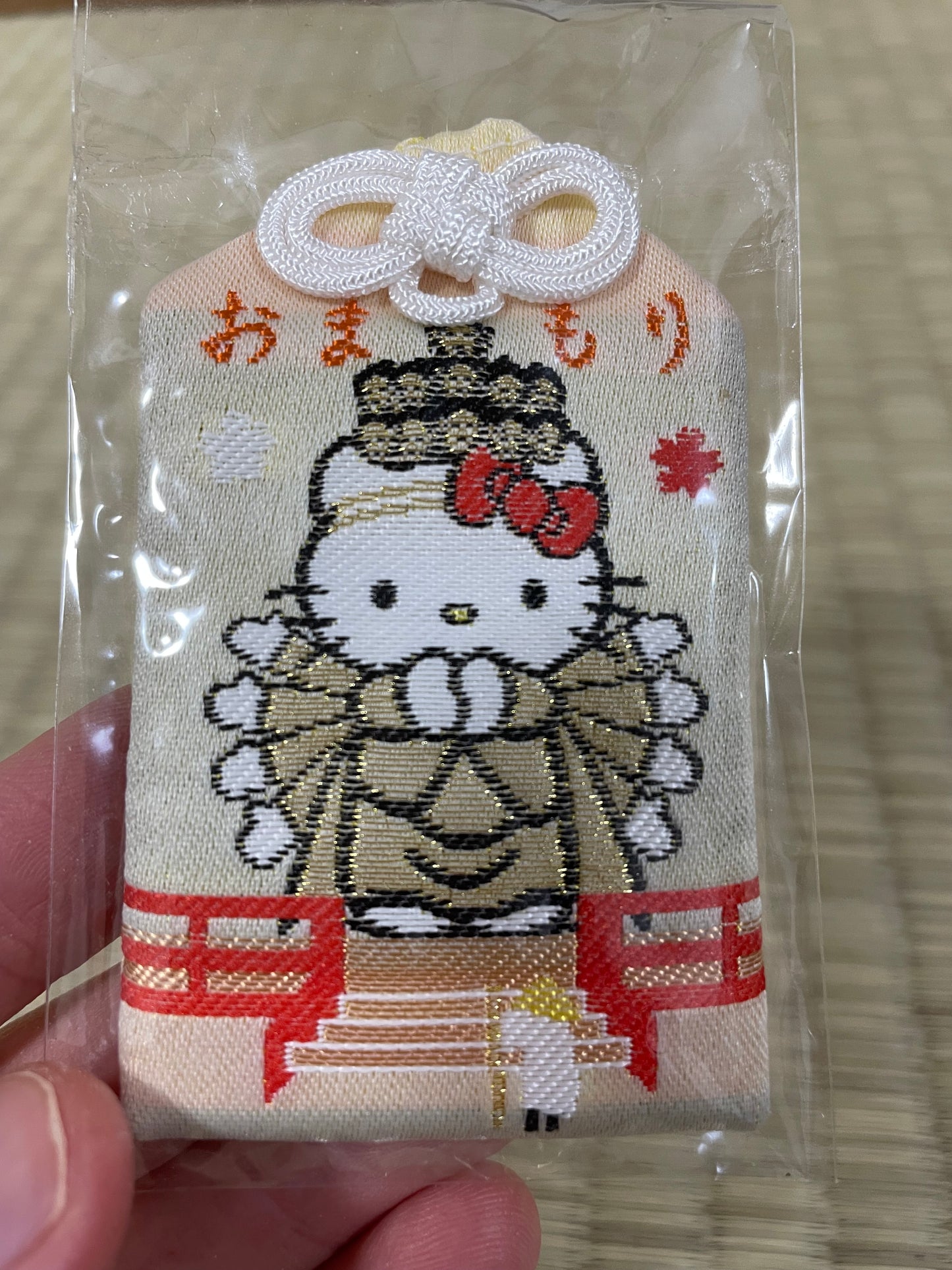 Hello Kitty Lucky Amulet (Buddhist Omamori)