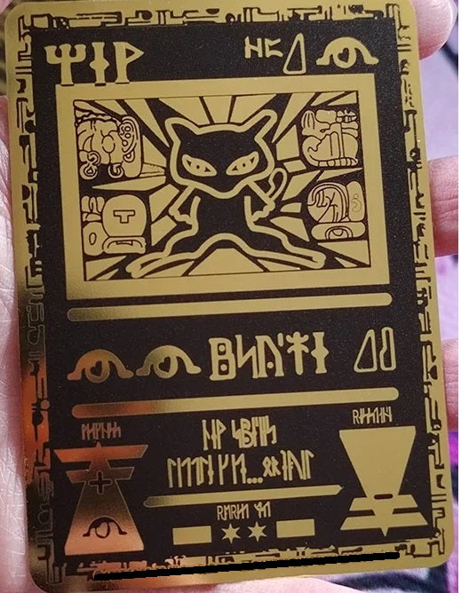 Metal Psychic Types Psychic-type Mythical Ancient (Solid Metal Card) – Japan Direct