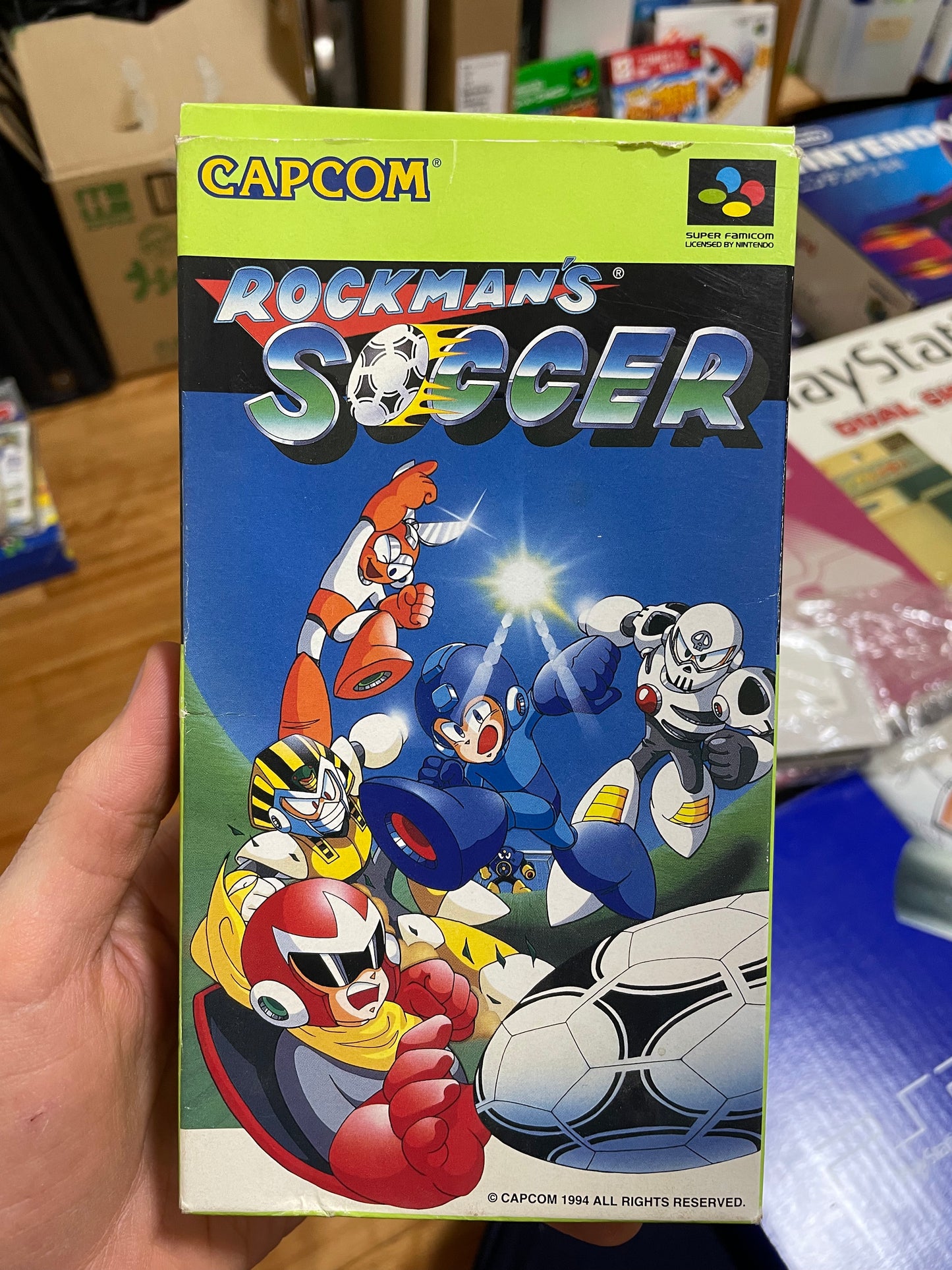 Rockman's Soccer Japanese NES