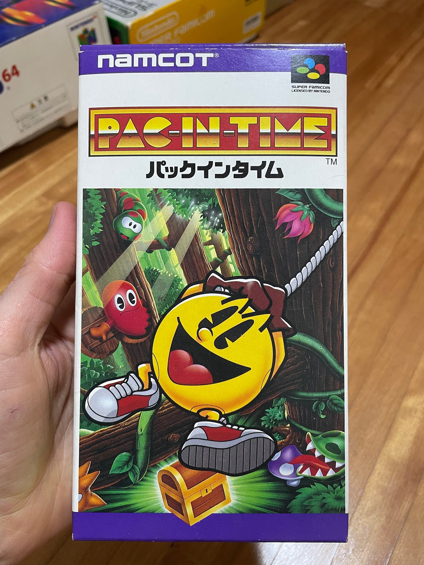 Pac-In-Time (パック・イン・タイム) Japanese NES