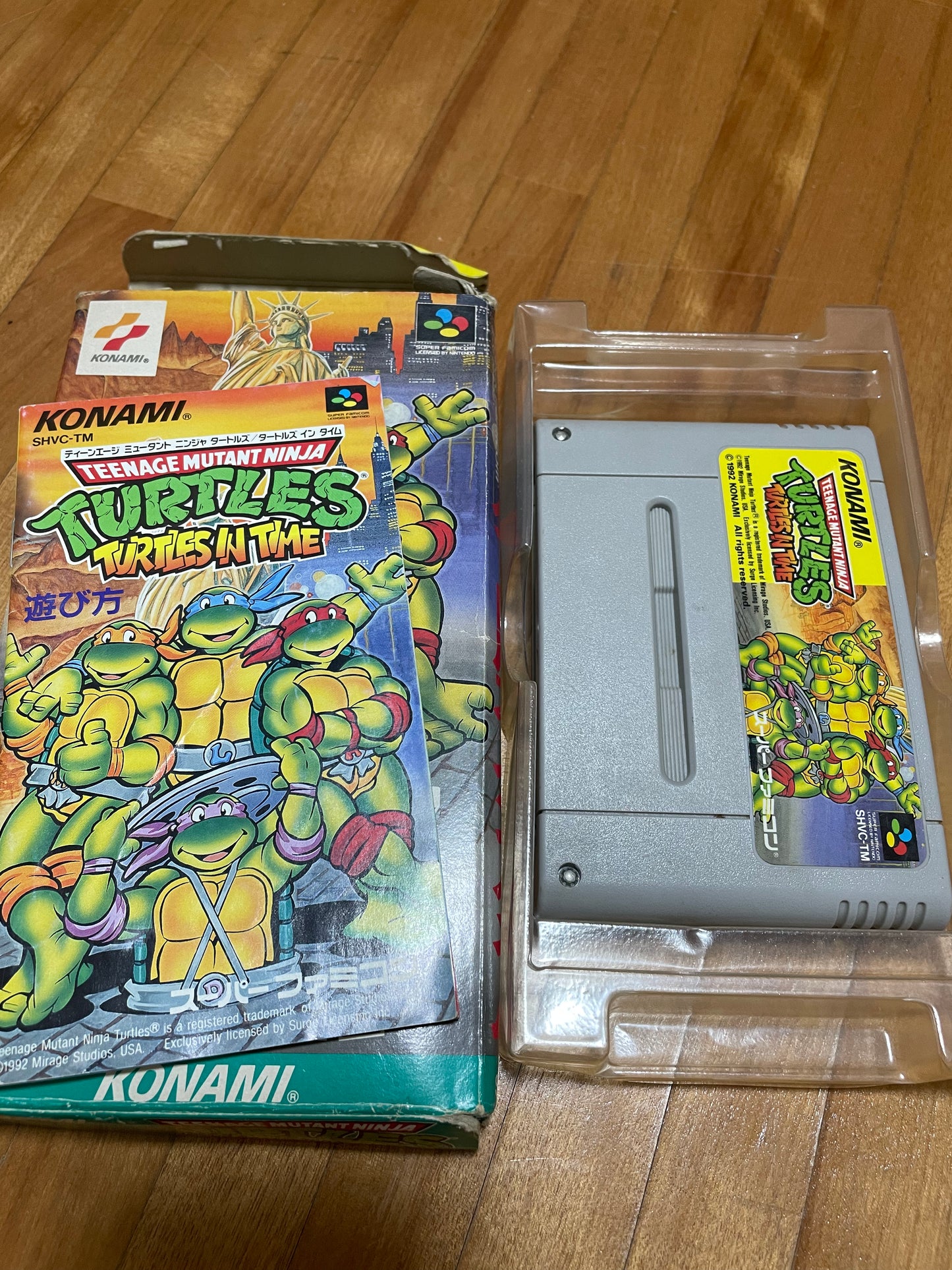 Teenage Mutant Ninja Turtles In Time Japanese NES