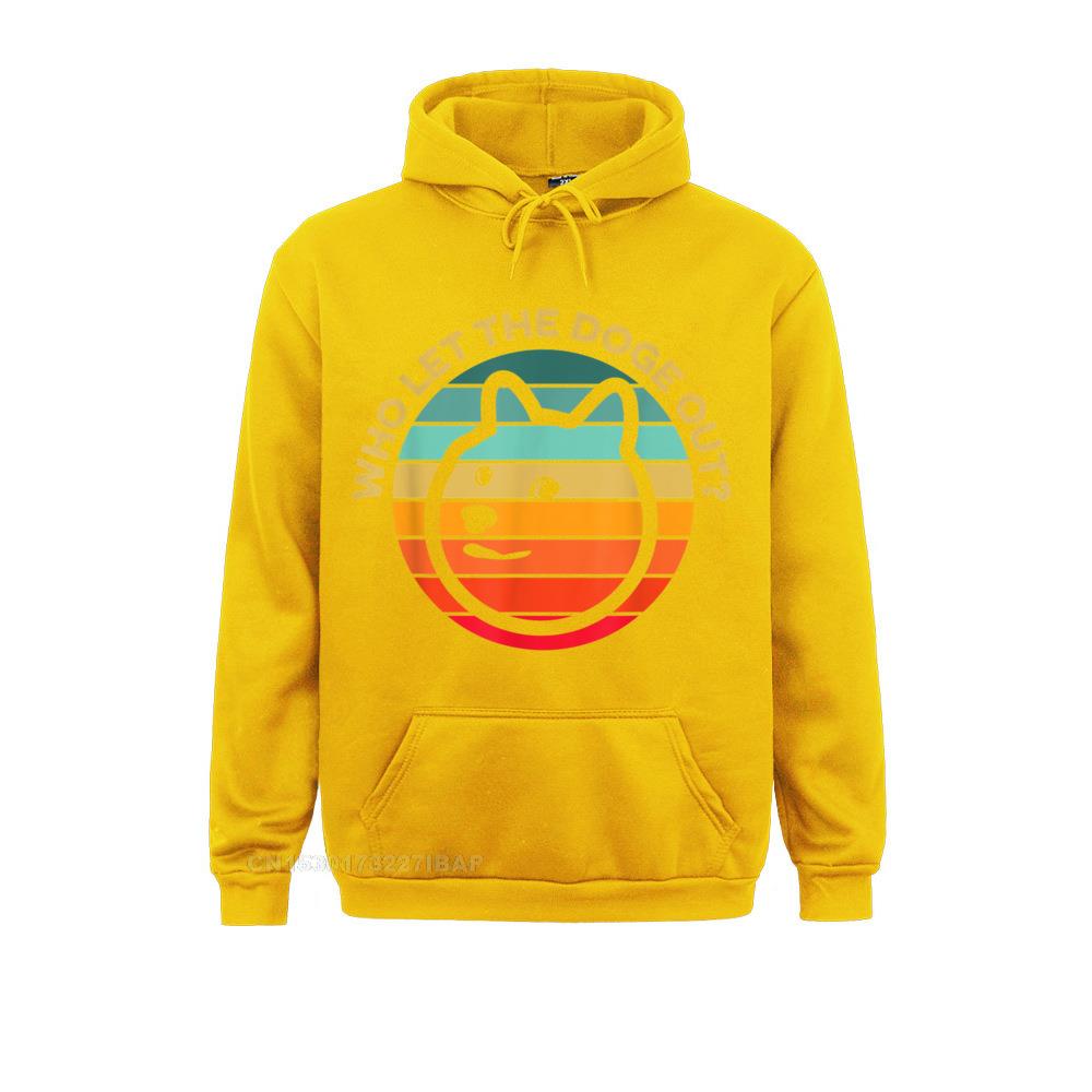 Who Let The Doge Out Dogecoin Hoodie