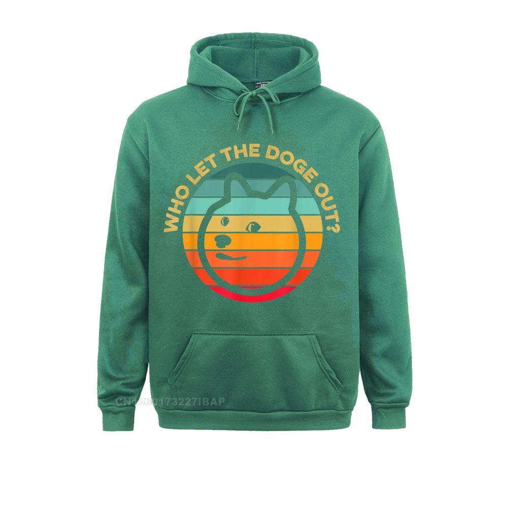Who Let The Doge Out Dogecoin Hoodie