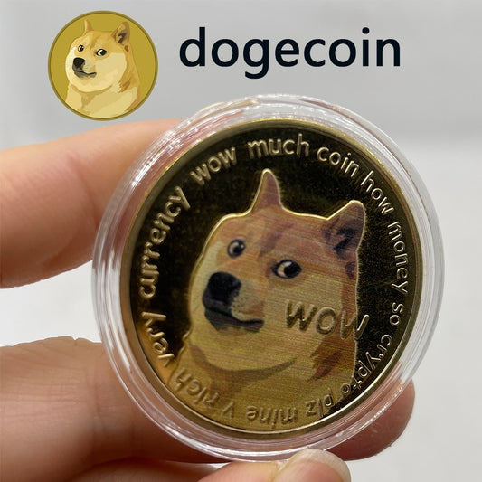 Dogecoin Commemorative Coins Beautiful WOW