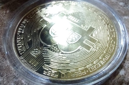 Physical Bitcoin Commemorative Coin